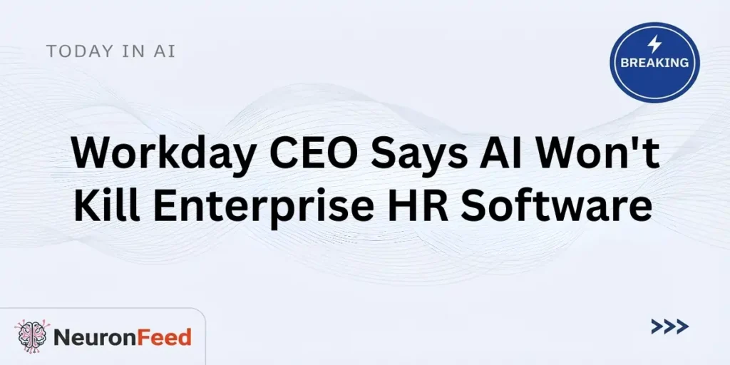 AI Won't Kill Enterprise HR Software