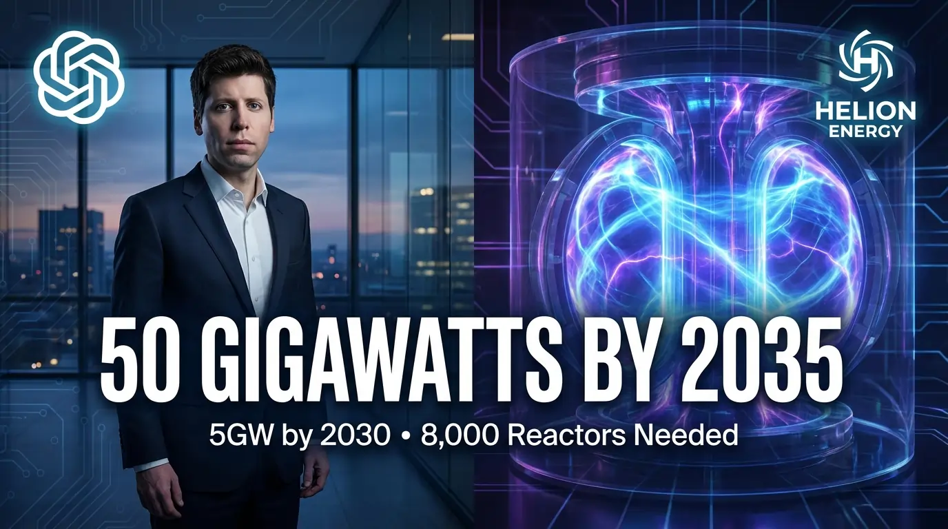 Altman Exits Helion Before Fusion Deal