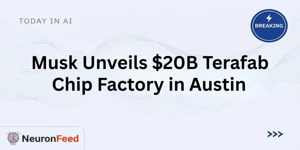 Musk Unveils $20B Terafab Chip